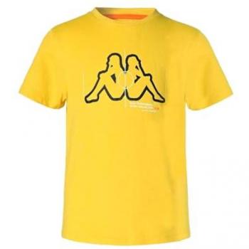 Camiseta Kappa Junior Bollengo Amarilla 361C69W-Xb7