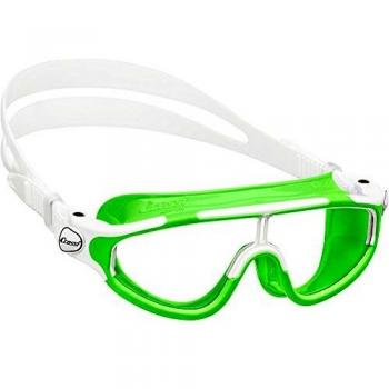 Máscara de Natación Cressi Baloo - Diseño ergonómico, lentes de policarbonato antiempañante, hebillas ajustables, silicona hipoalergénica, visión panorámica, ideal para natación y