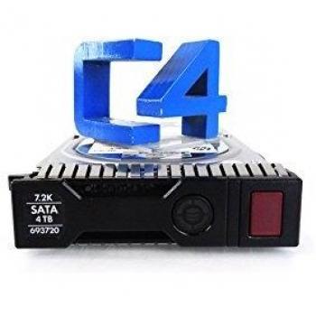 Hewlett Packard Enterprise 4TB Hot-Plug SATA HDD, 3.5, 4000GB, 7200 RPM