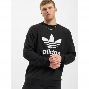 Adidas Originals Trefoil Crew Sweatshirt - Men's XL - Black/White