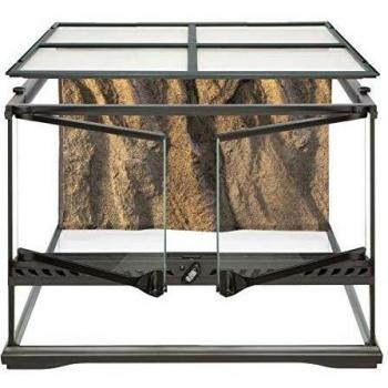 Exo Terra Glass Natural Terrarium, Small/Low, 45 x 45 x 30 cm