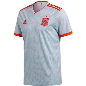 adidas Spain Away Replica Jersey Camiseta Cuello de Pico Manga Corta Poliéster - Camisas y Camisetas