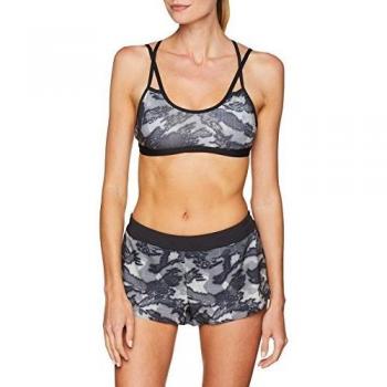 Reebok RC Double Strappy Bra Sujetador Deportivo, Mujer, Negro