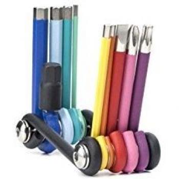 Kikkerland CD120 Rainbow Compact Multi Tool - Herramienta multiherramienta