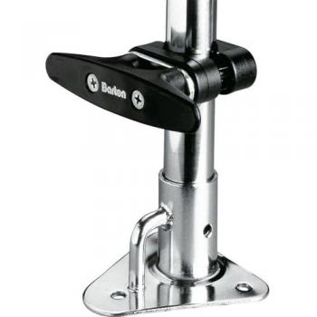 Cornamusa de Montaje en Riel Plastimo Barton Plateado 11 mm