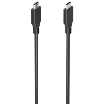 Cable USB 3.2 Gen2x2 20Gbps 8K@30Hz 5A 100W E-Marker Tipo USB-C/M-USB-C/M Negro 3m