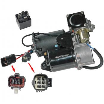 Bomba compresora de suspensión neumática LR023964, reemplazo de 6 pines para LR3 LR4 Sport Hi-tachi, versión # LR061663 LR044360