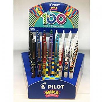 PILOT Expositor 48 bolígrafos V5/G-2 colores surtidos 100 aniversario NEMIKA1