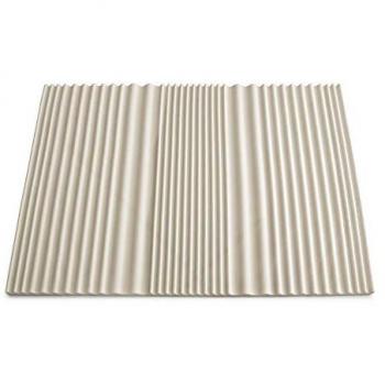 Topper Cuadrado y Medio Alyssa - Renovador de Colchón en Memory Foam con Fibras de Cobre, 100% Made in Italy, Antiácaros y Analérgico