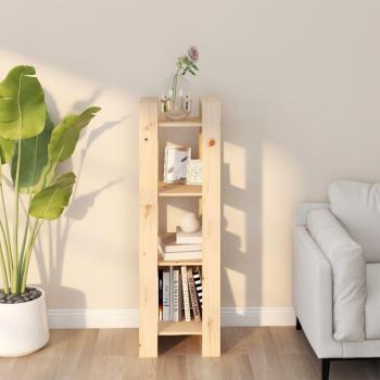 Estantería/partición 41x35x125 cm madera maciza de pino