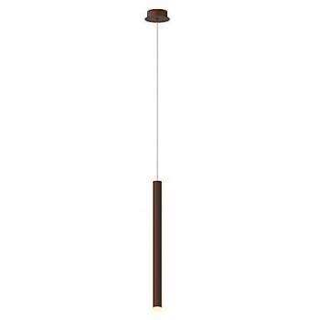 Lámpara Colgante LED Cala 1 Luz 6W 3000K Aluminio Corten Marrón Oxido 3 Años de Garantía