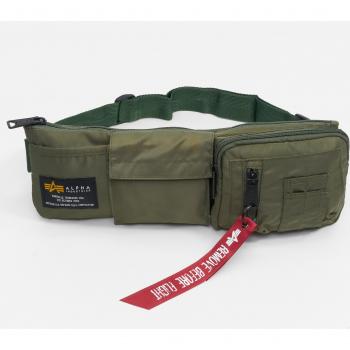 Alpha Industries Crew Utility Shoulder Bag - Sage Green