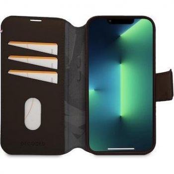 Funda Decoded D23IPO14DW5CHB para teléfono móvil 15,5 cm (6.1) tipo cartera Marrón