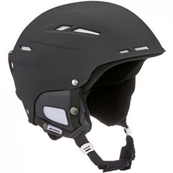 ALPINA Biom Casco de esquí, Unisex Adulto, Negro Mate, 58-62 cm