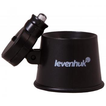 Lupa Levenhuk Zeno Gem M3 - Lente de aumento portátil y compacta con iluminación LED