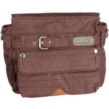 KangaROOS JEAN stone bag (set) B0176/326 - Bolso de hombro para mujer, color marrón, talla 23x30x12 cm
