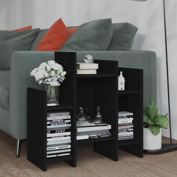 Estantería Auxiliar Arezzo 6 Compartimentos Negro 60X60x26 Cm