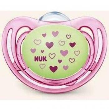 CHUPETE NUK FREESTYLE NIGHT 0-6 MESES 1 UNID