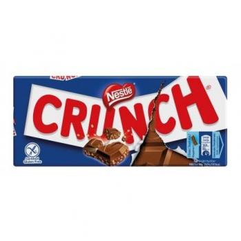 Chocolate Nestlé Crunch con Leche y Cereales Tableta 100 Gramos