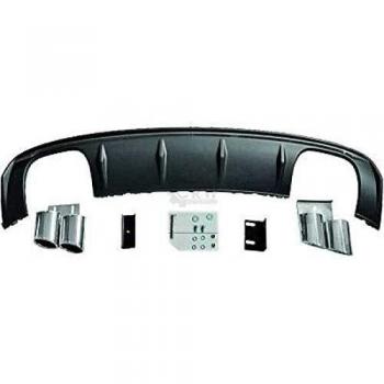 Difusor de parachoques trasero para A3 Sportback 8VA Bj. 12-16