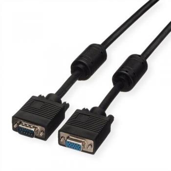 Cable VGA 30m Alta Calidad con Ferritas HDB15M/HDB15H Roline