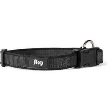 Julius-K9 Collar Color & Gray, 25 mm 39/65 cm, Negro/Gris