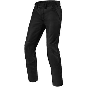 Pantalón impermeable para moto Revit Eclipse 2 modelo corto hombre color negro talla XL