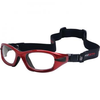 EG-S1011 Eyeguard Kids Multifunctional Protective/Safety Over Glasses Anti-Fog Dustproof Lenses - Shiny Metallic Red