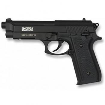 Swiss Arms PT92 METAL CO2 4.5 mm. Velocidad disparo: 110 m/s 361fps