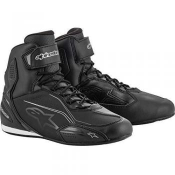 Alpinestars Stella Faster-3 Women's Motorcycle Shoes - Black/Silver Size 43-44