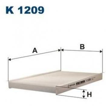 Filtron K1209 Sistema de Calefacción
