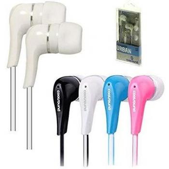 COOLSOUND Auriculares Urban In-Ear Blanco