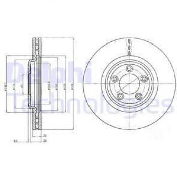 Disco de freno DELPHI BG4203C