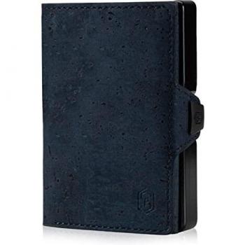 ZNAP Carteras para Hombre RFID Metálico con Compartimento para Monedas – Tarjetero Hombre de Aluminio – Cartera Hombre pequeña para 8 Tarjetas – Monedero Hombre Minimalista - Billeteras para Hombre