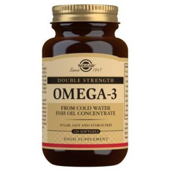 Solgar Omega 3 Doble Concentración 120 Cápsulas Blandas 700 mg