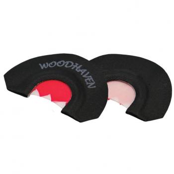 Woodhaven Hammer Tooth Mouth Call, 3 Reed, Black/Red, WH513