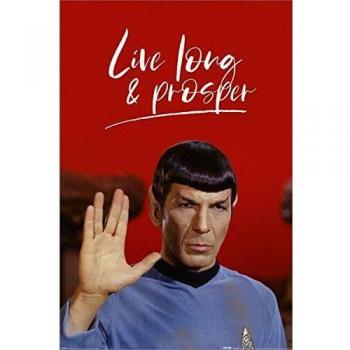 Star Trek Póster Live Long And Prosper Commander Spock