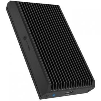 Caja externa Icy Box IB-1920M-C42 para disco duro M.2 NVMe, USB Type-C, color negro