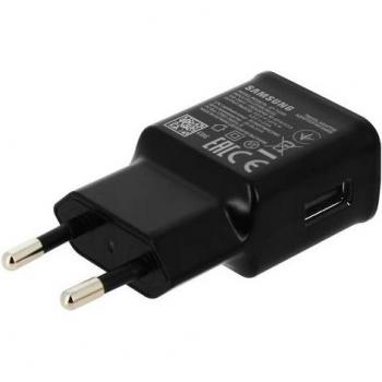 Cargador Original Samsung Quick Charge 3.0 15W con Puerto USB Negro EP-TA200EBE