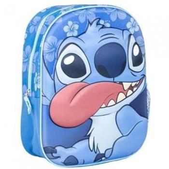 Mochila Infantil 3D Stitch Unisex Color Azul Pequeña Cerda Life's Little Moments