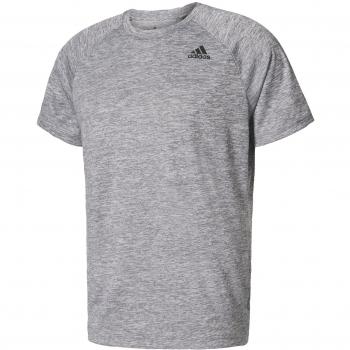 adidas D2M Tee Ht Camiseta, Hombre, Gris