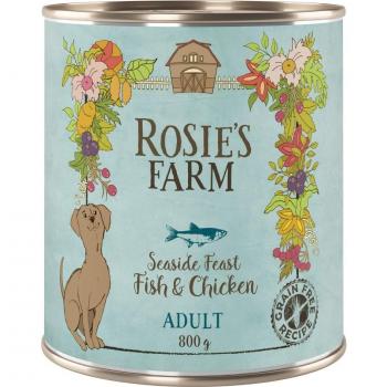 Rosie's Farm Adult Bulk Pack 24 x 800g - Fish & Chicken