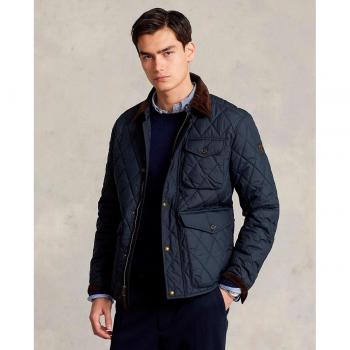 Polo Ralph Lauren - Chaqueta de hombre con cuello camisa y cierre de cremallera