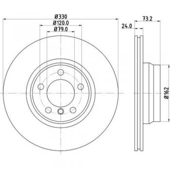 Hella 8dd 355 121 – 841 freno