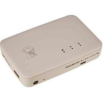 Kingston MobileLite Wireless G3 MLWG3ER - Lector inalámbrico de Tarjetas y USB con Respaldo móvil