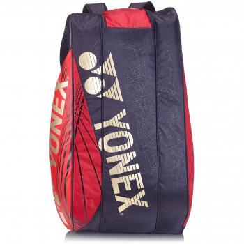 Yonex 9R Pro Serie Racketbag Badminton Squash Tennis red