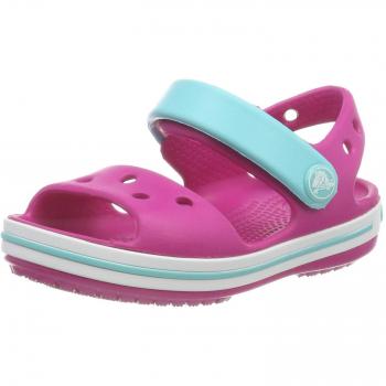 Crocs Crocband Sandal Kids, Sandalias Unisex Niños, Rosa