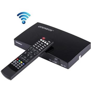 Openbox V8S FHD 1080p TV Box HD TV Receiver con mando a distancia, apoya 3 G/Wi-Fi/dlna/DivX/DVB-S2/Web TV