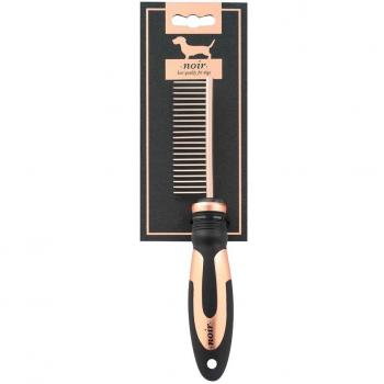 Peine Desenredante Negro Mediano 21 Dientes 22x5cm