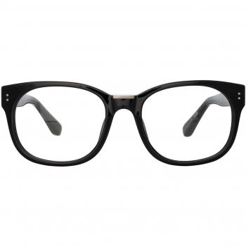 Linda Farrow CEDRIC LFL1275 C10 Men's Eyeglasses Black Size 54 - Blue Light Block Available